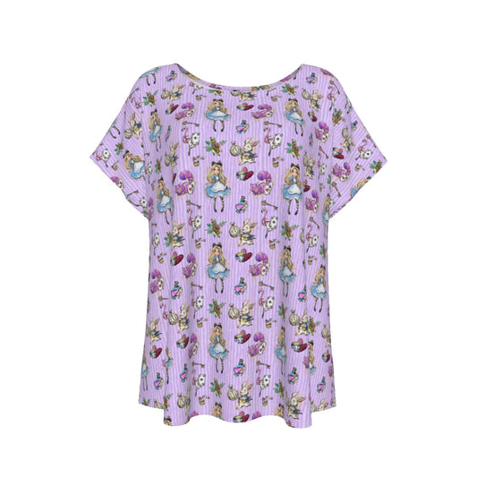Whimsical Curious Adventure - Women’s Relaxed Fit Scoop Tee