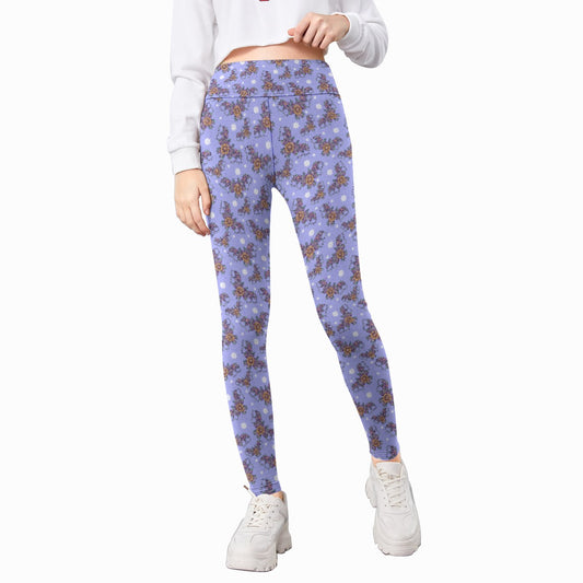 Blooming Bats - Kid's Leggings