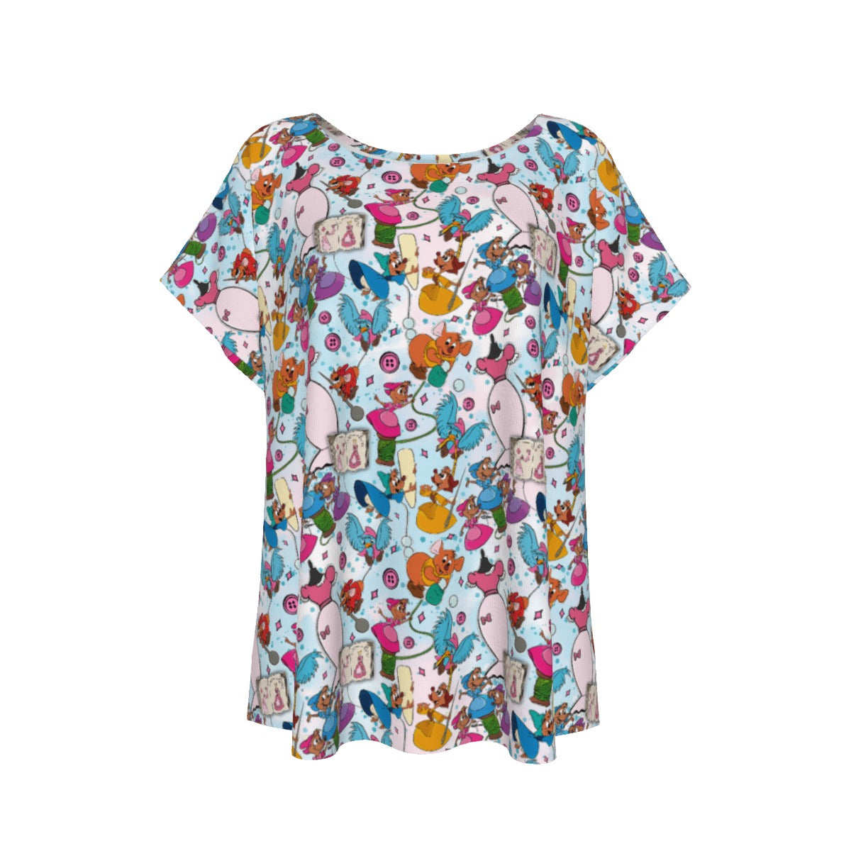 Tiny Tailors & Sewing Friendsends - Women’s Relaxed Fit Scoop Tee