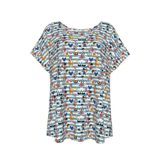Cruise Crew on Deckends - Women’s Relaxed Fit Scoop Tee