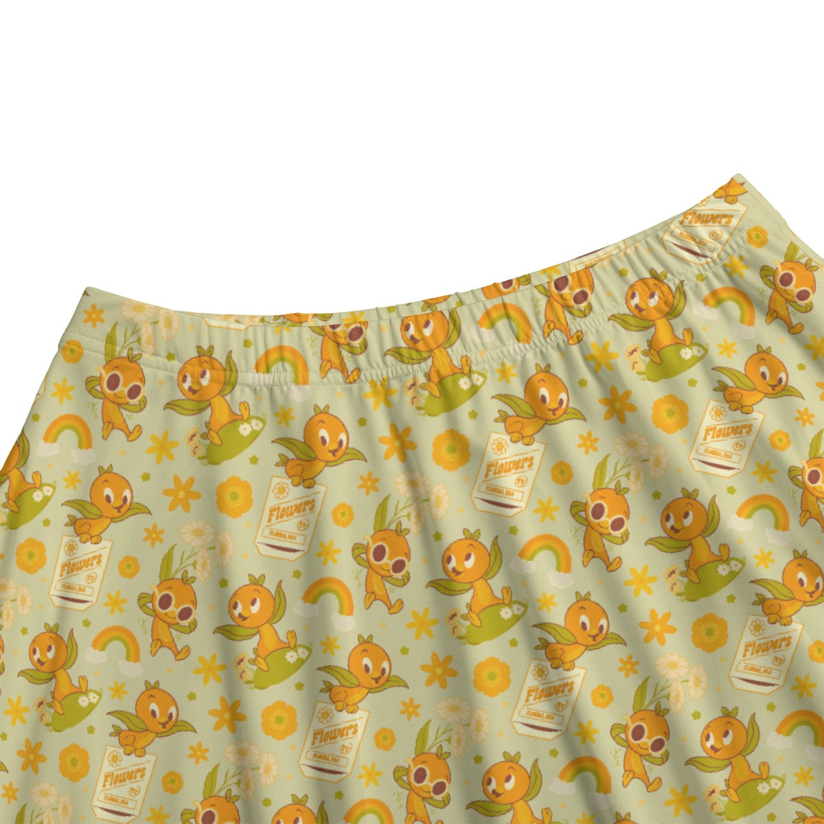Vintage Citrus Garden - Women's Pocket Skater Skirt