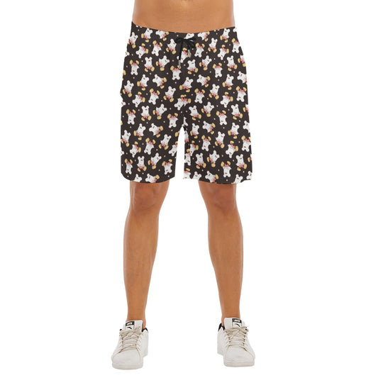 Ghostly Mouse - Men’s Pocket Beach Shorts