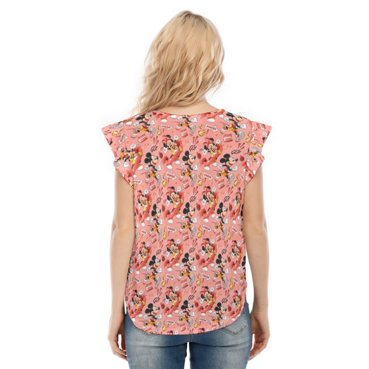 Power Couple Race Ready - Women’s Flutter Sleeve Top