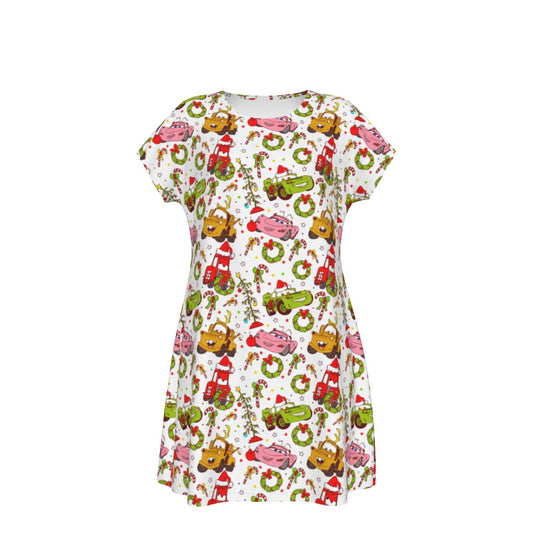 Holiday Race Day - Women's T-Shirt Dress