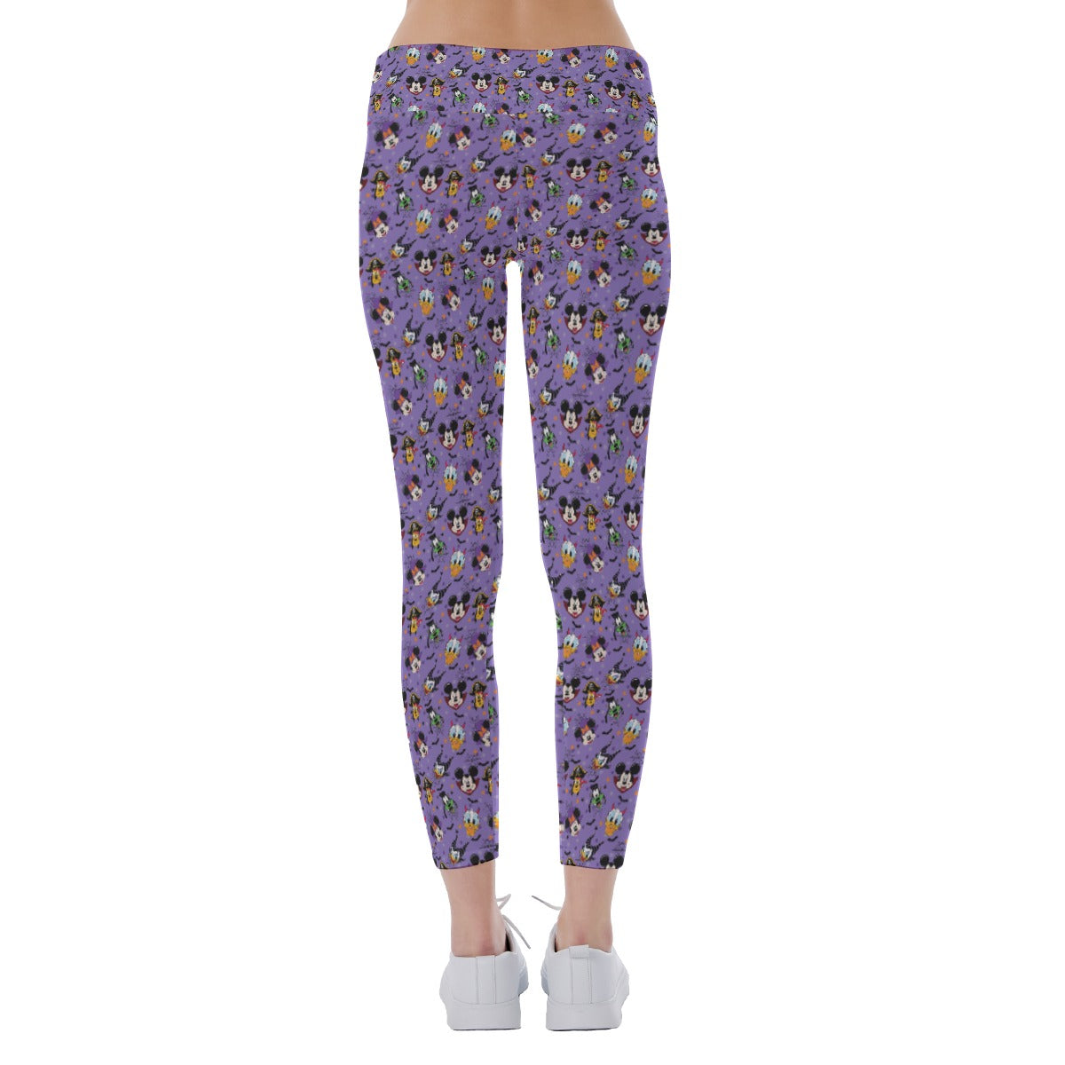 Halloween Friends in Costumeeads - Women's Yoga Leggings