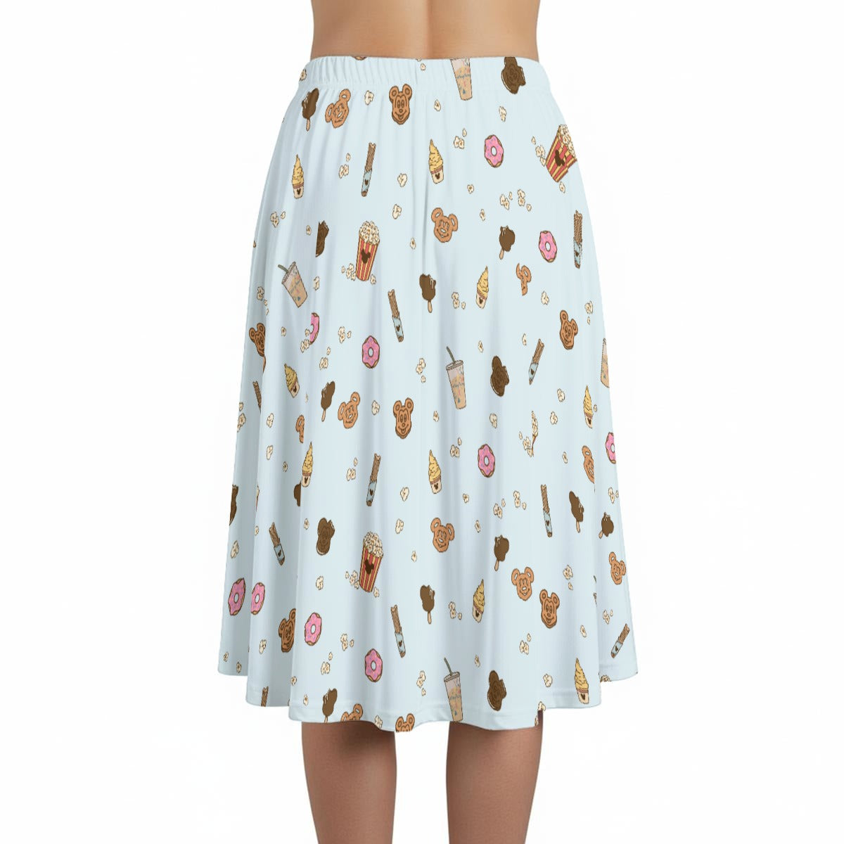 Minimal Snackcore - Women’s Pocket Midi Skirt
