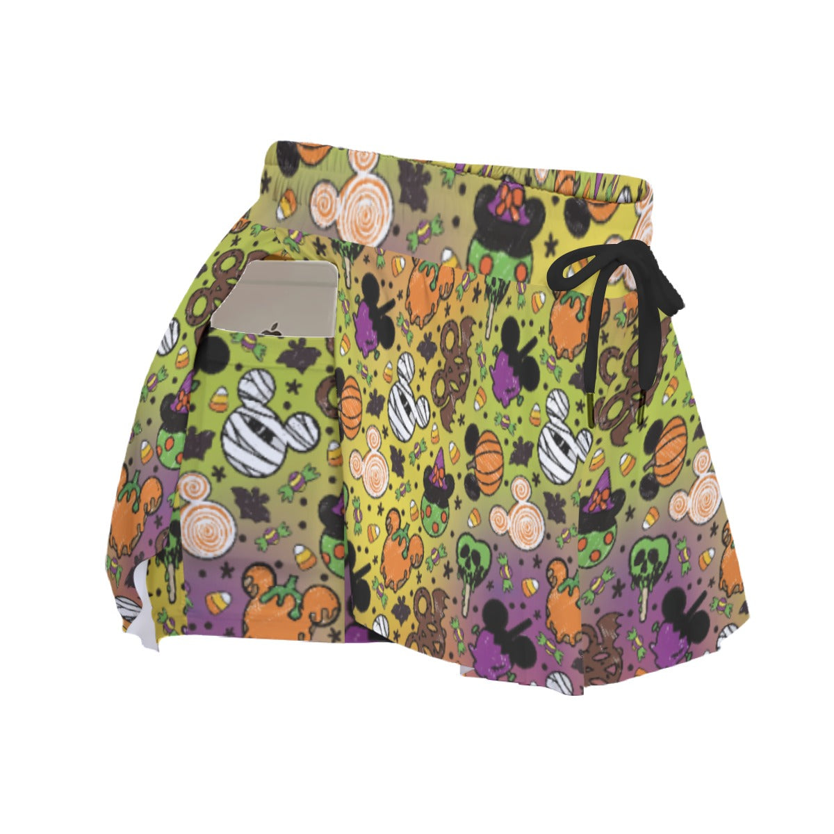 Monster Snacks Treats - Women's Flowy Pocket Shorts