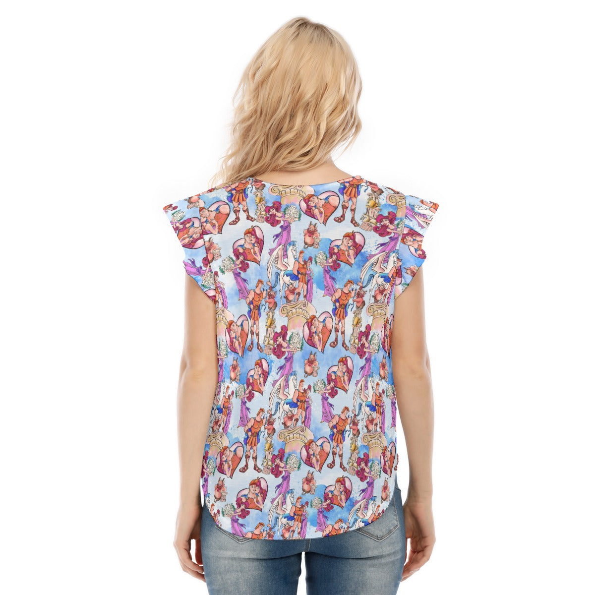 I Won't Say I'm In Love - Women’s Flutter Sleeve Top