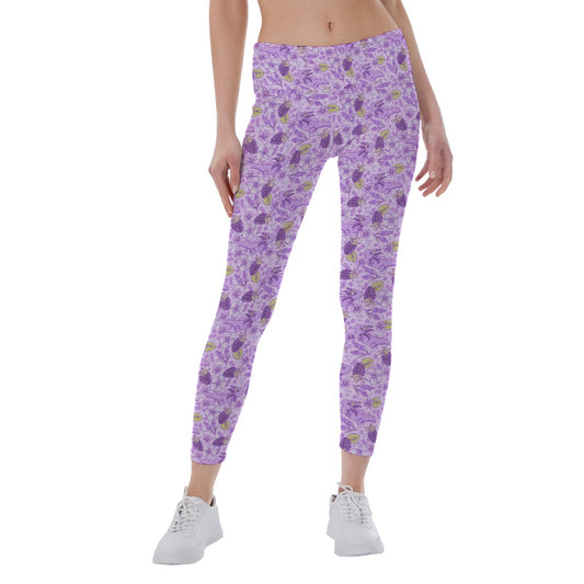 Fruitimals - Blackberry Axolotls - Women's Yoga Leggings