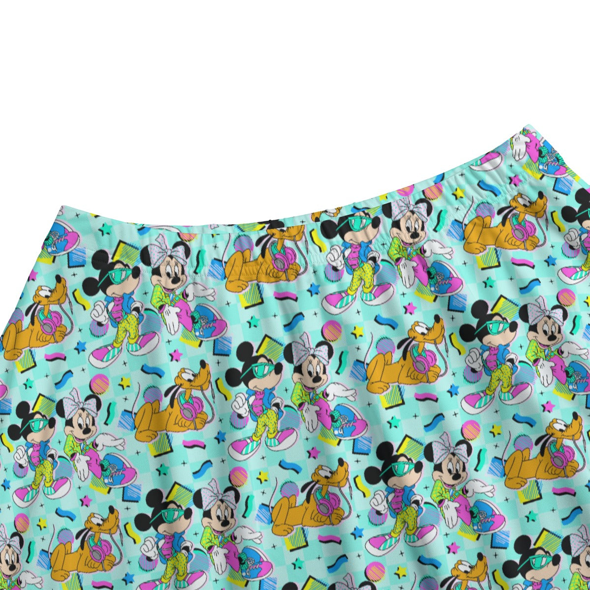 80s Pop Party Pals - Women's Pocket Skater Skirt
