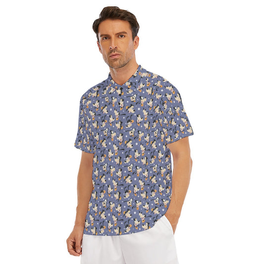Funny Silly Dog - Men's Polo Shirt