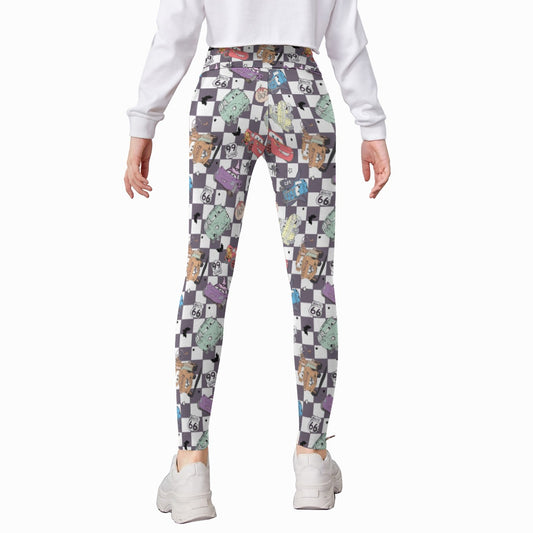 Halloween Racing Crew - Kid's Leggings