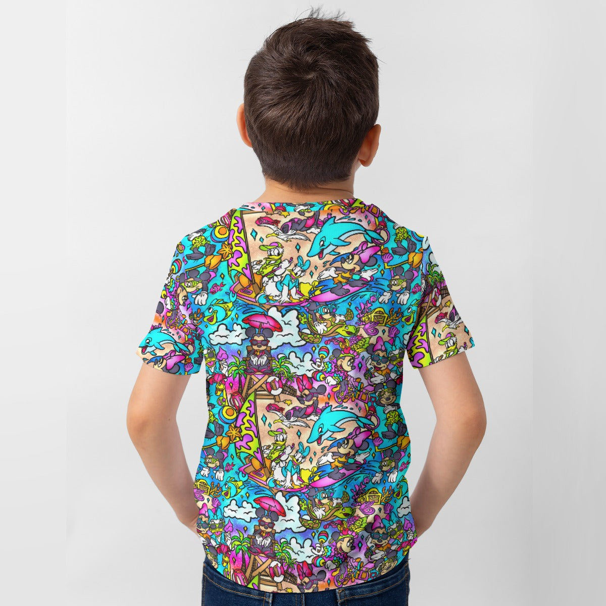 Island Beach Bash - Kid’s Short Sleeve T-Shirt