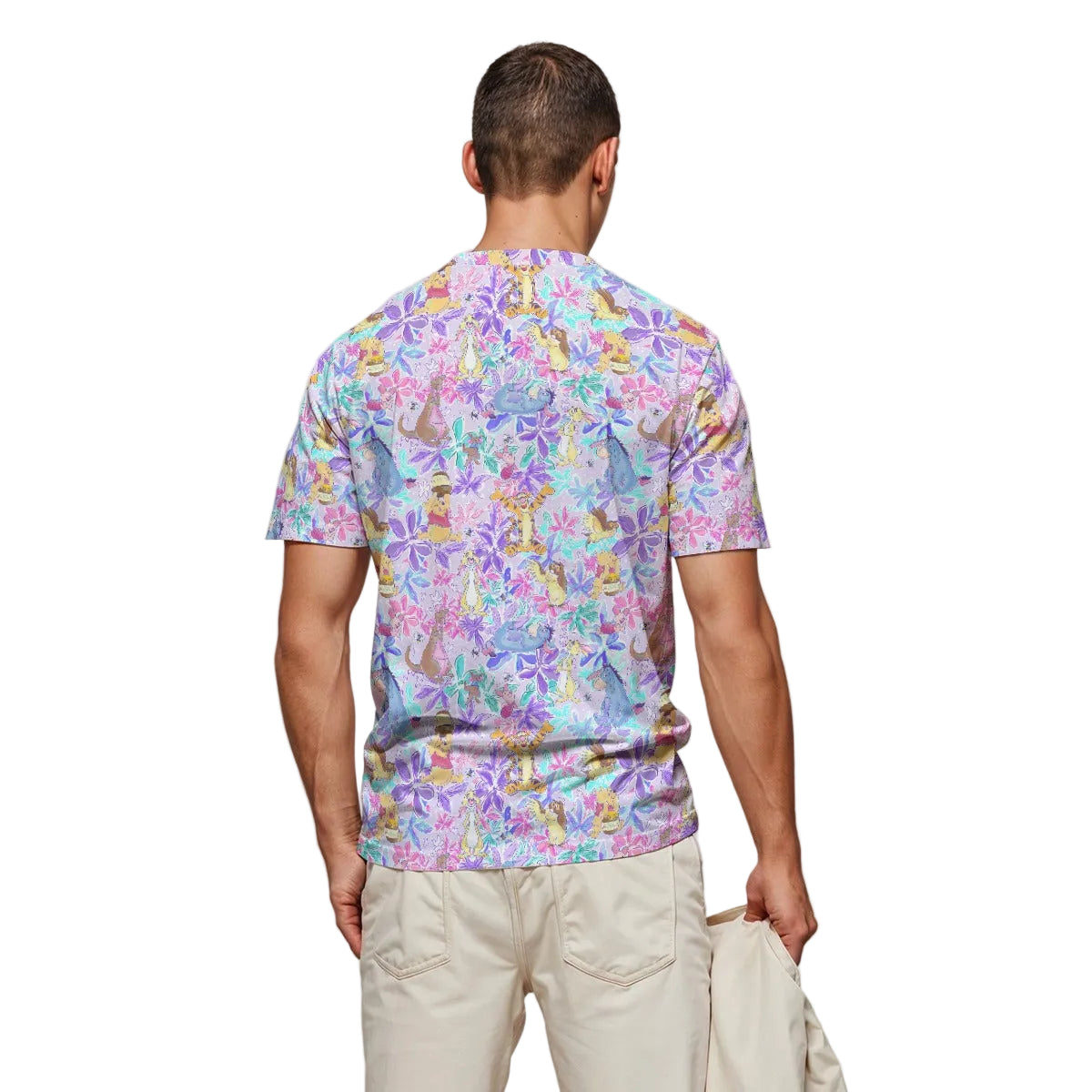 Storybook Friends in Bloom - Men's Short Sleeve T-Shirt