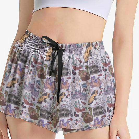 West Coast DLR - Women's Flowy Pocket Shorts