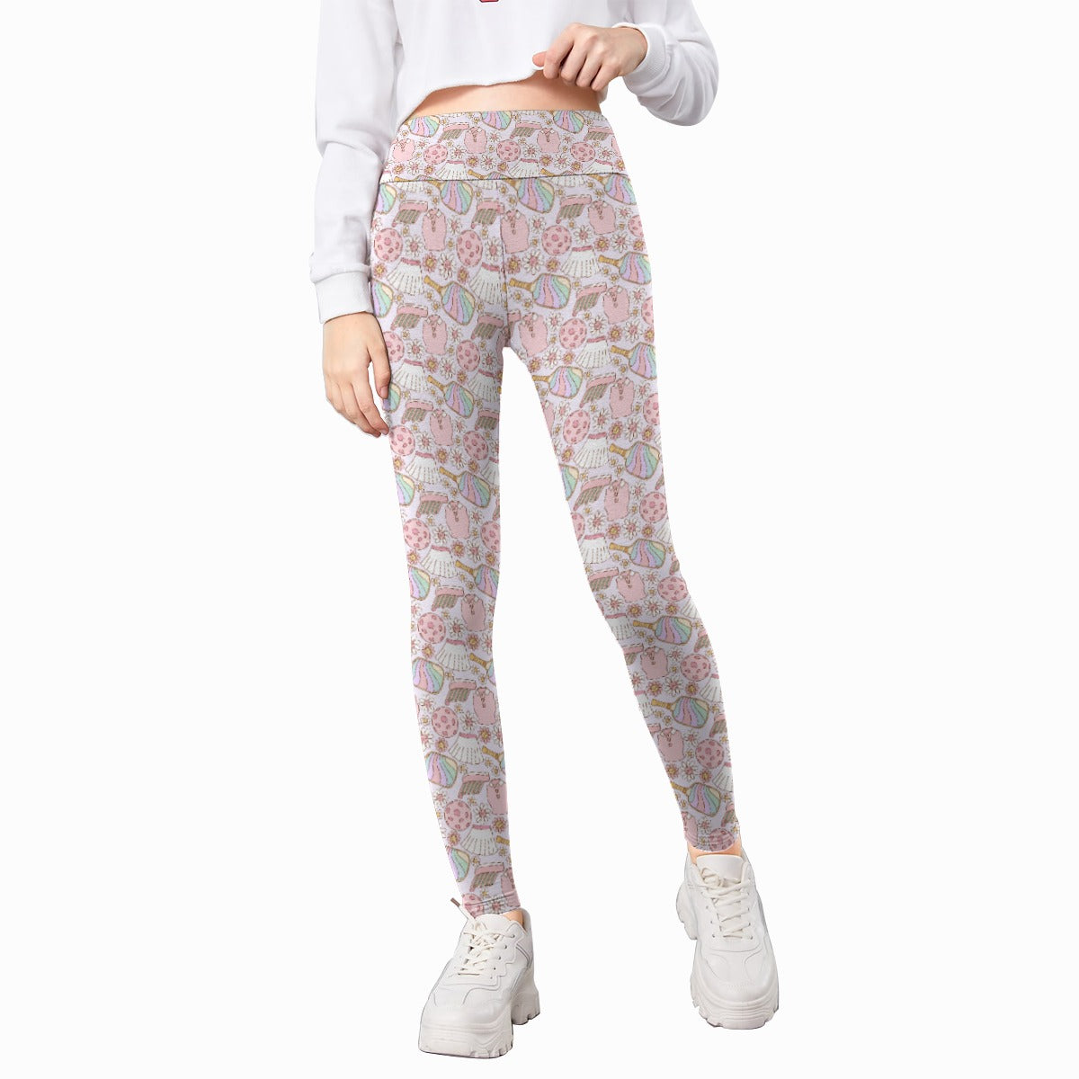 Rainbow Pickleball - Kid's Leggings