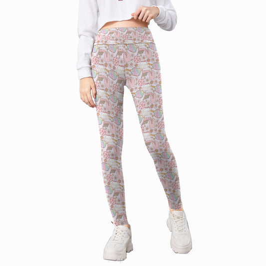 Rainbow Pickleball - Kid's Leggings
