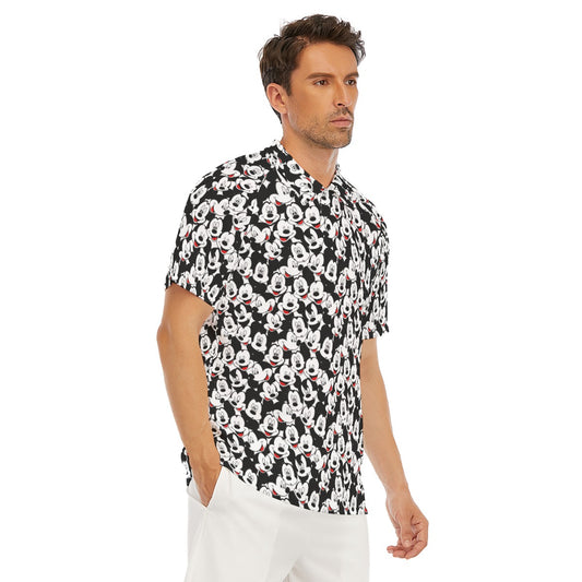 Many Faces of Classic Mouse - Men's Polo Shirt