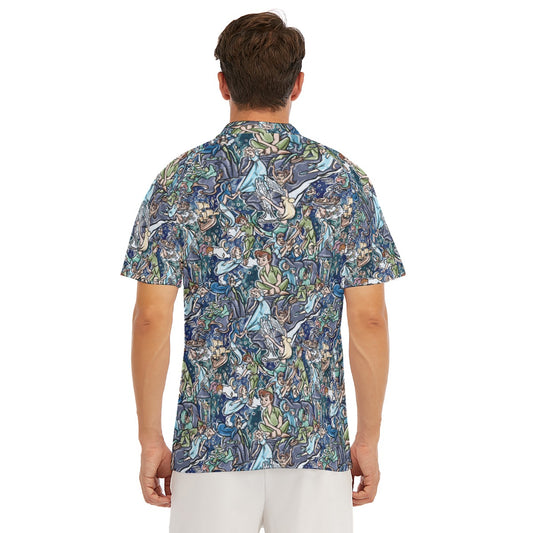 Magical Skybound Adventure - Men's Polo Shirt
