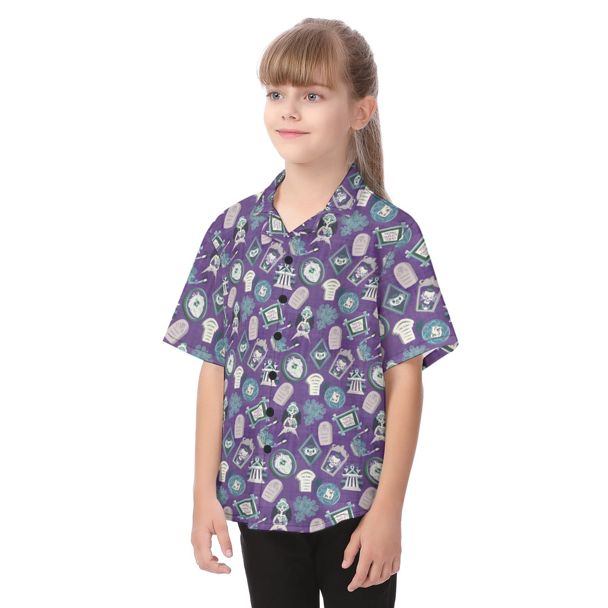 Tomb Sweet Tomb - Kid's Hawaiian Button Up Shirt