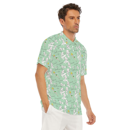 Drawing Pixie Fairy - Men's Polo Shirt