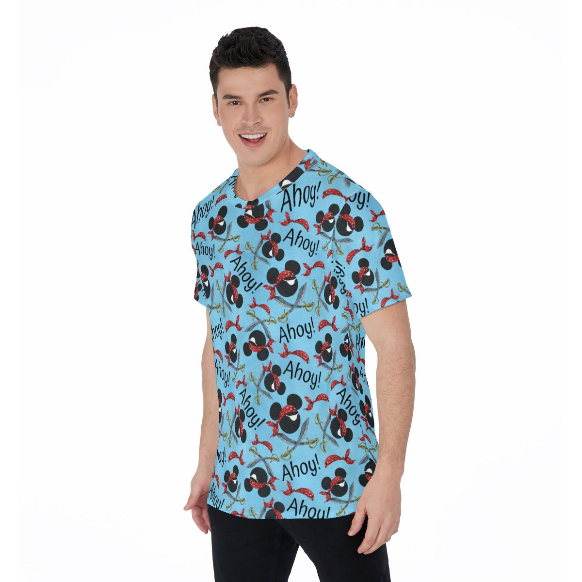 Pirate Mouse Ahoy! - Men's Short Sleeve T-Shirt