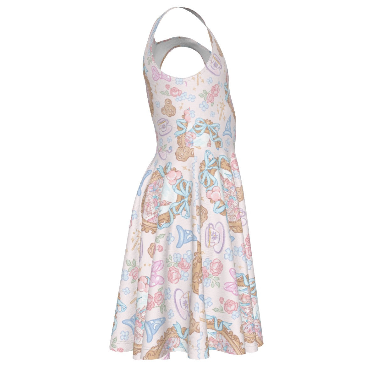 Coquette Park Daydream - Kid's Sleeveless Skater Dress