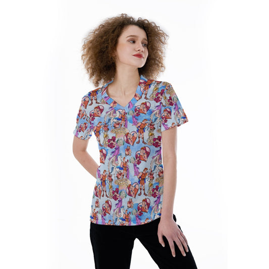 I Won't Say I'm In Love - Women's Short Sleeve V-Neck T-Shirt