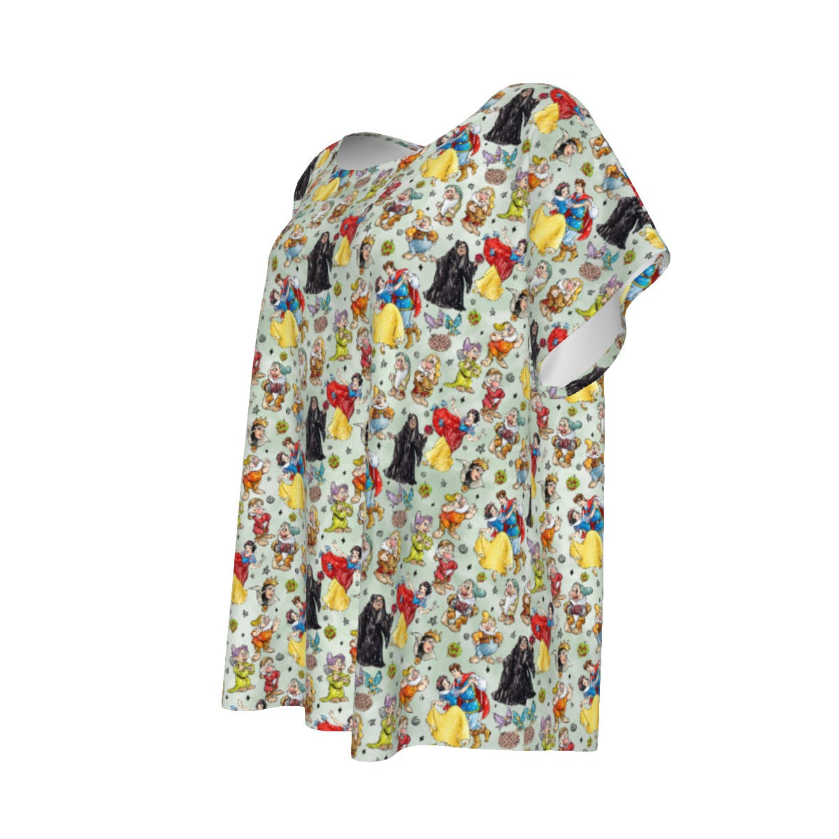 Fairest Crew Sketch - Women’s Relaxed Fit Scoop Tee