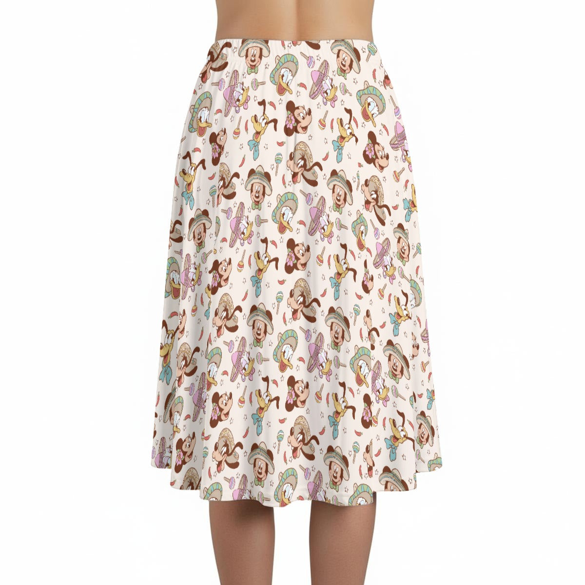 Fiesta Sombrero Pals - Women’s Pocket Midi Skirt