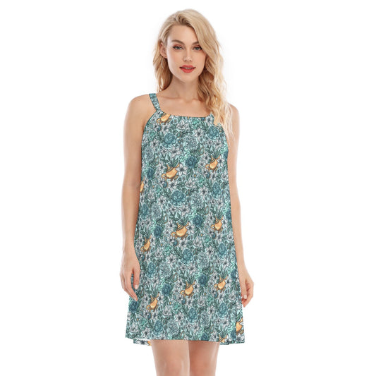 Fairytale Florals - Arabian Princess - Women’s Adjustable Sundress