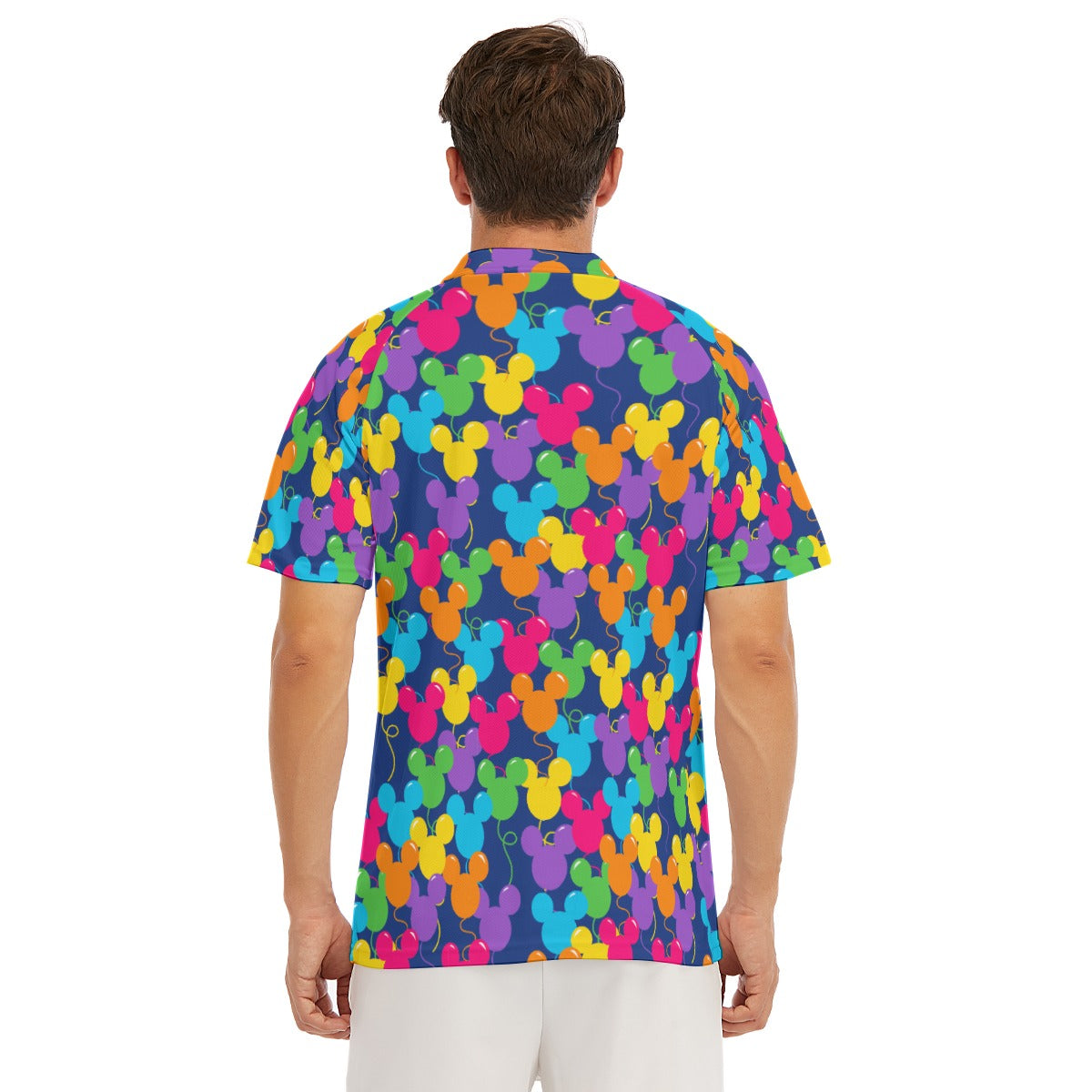 Bright Mouse Ear Balloons - Men's Polo Shirt