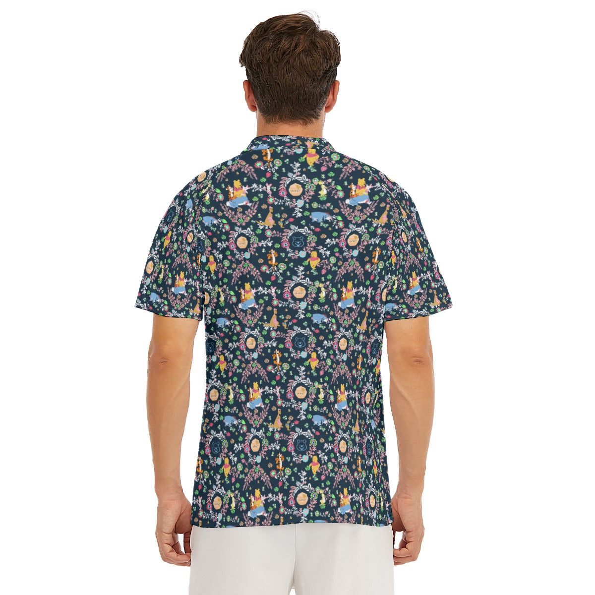 Garden Whimsy - Hundred Acre Blooms - Men's Polo Shirt