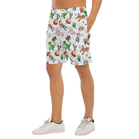Toy Story Friends - Men’s Pocket Beach Shorts
