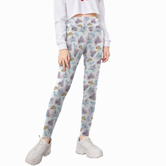 Watercolor Fairytale Fantasy - Kid's Leggings