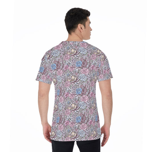 Fairytale Florals – Sleeping Enchantment - Men's Short Sleeve T-Shirt