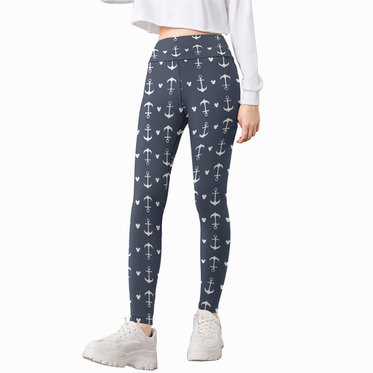 Anchors & Mouse Ears - Kid's Leggings