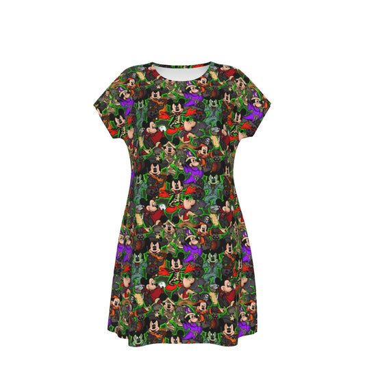 Halloween Costume Mashup - Women's T-Shirt Dress