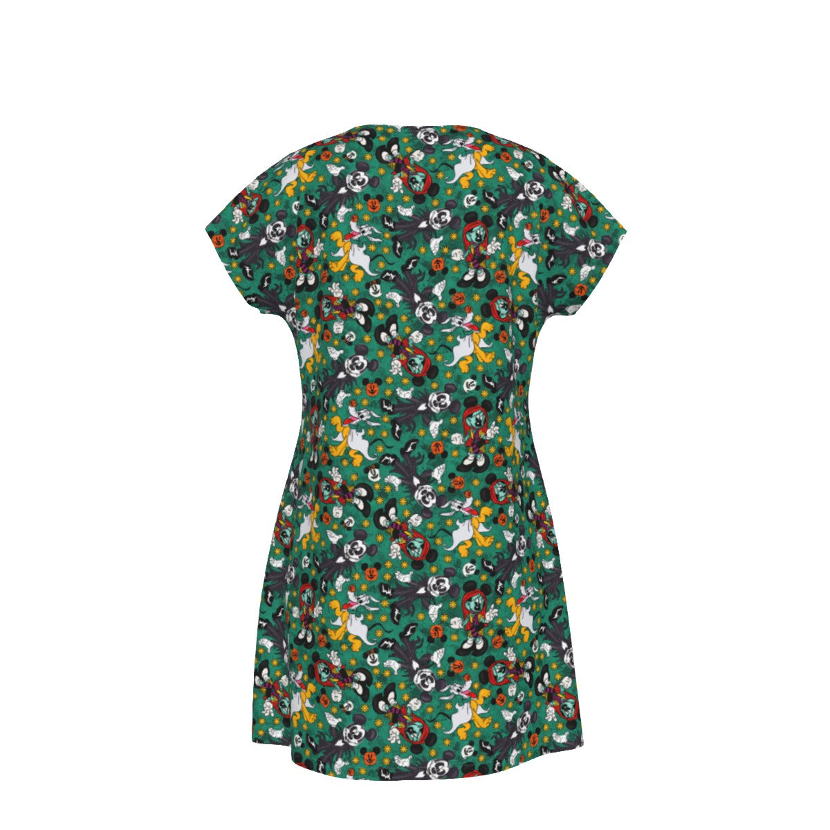 Beloved Couple as Spooky Pair - Women's T-Shirt Dress