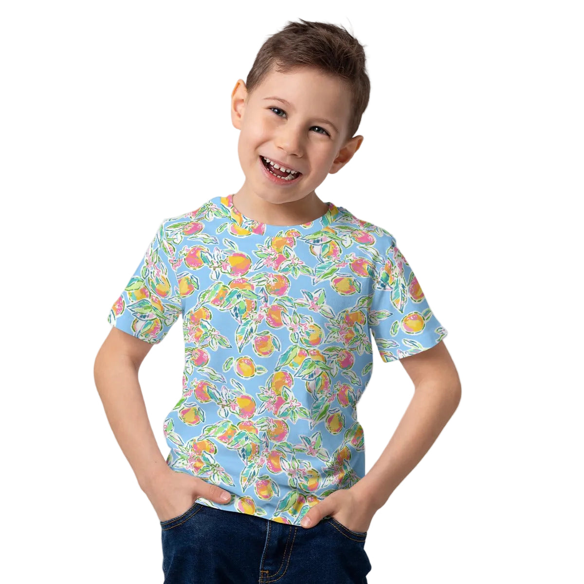 Peachy Keen - Kid’s Short Sleeve T-Shirt