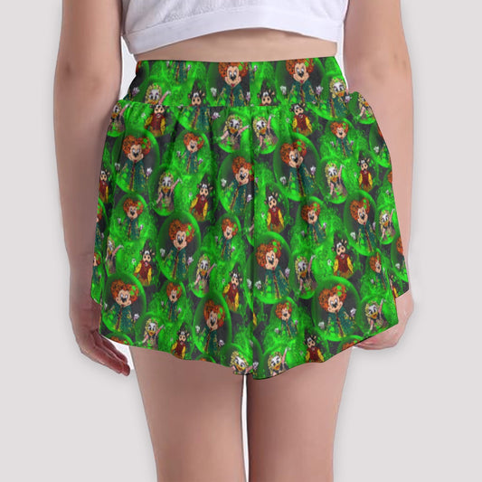 Wicked Witches’ Covenches - Girls’ Flowy Pocket Shorts