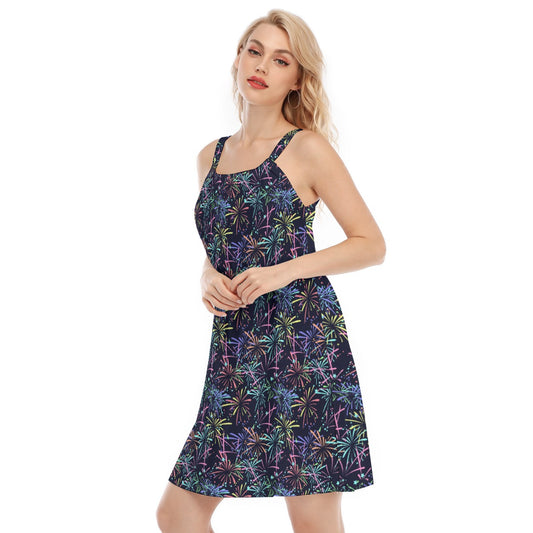 Fireworks - Women’s Adjustable Sundress