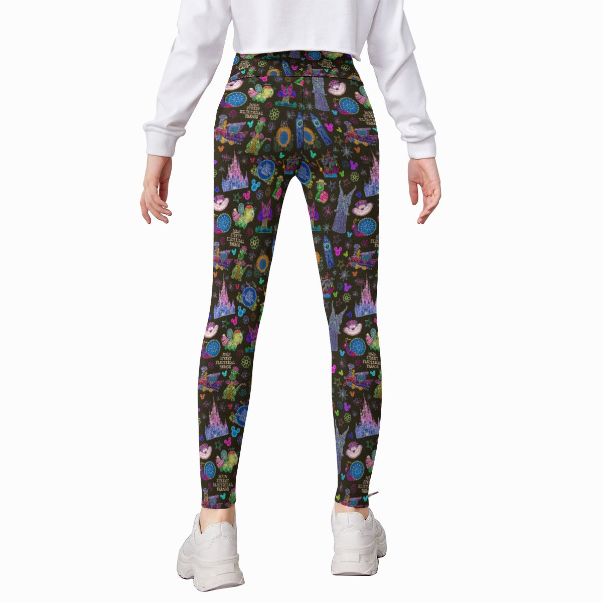 Main Street Neon Parade - Kid's Leggings