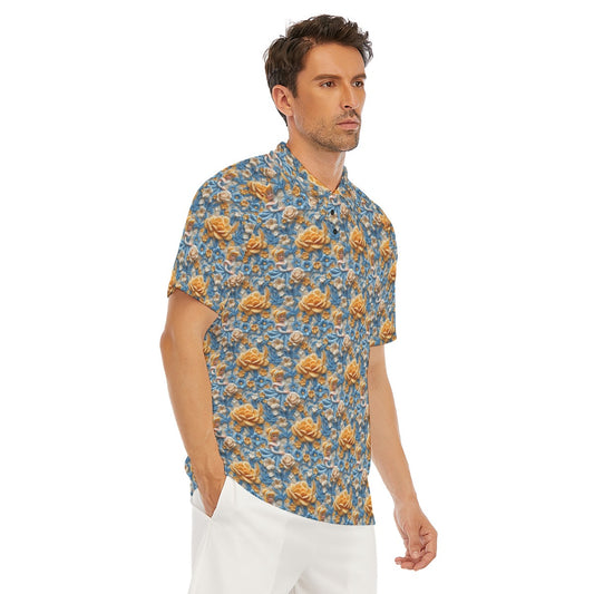 Regal Embroidered Royal Maiden - Men's Polo Shirt