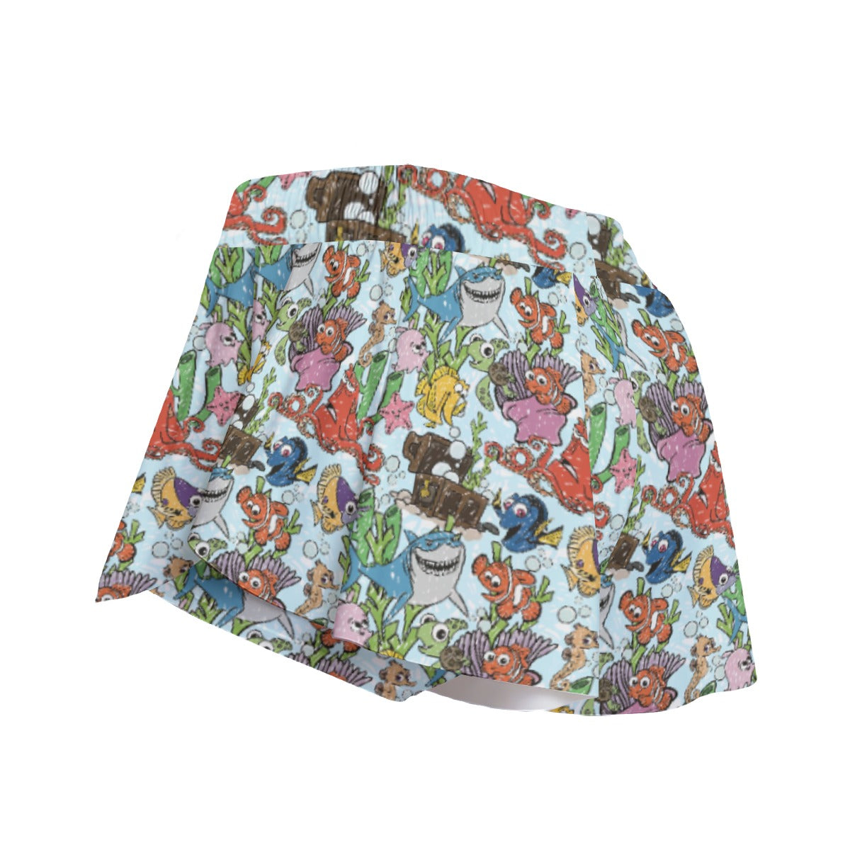 Fish Are Friends Reef - Women's Flowy Pocket Shorts