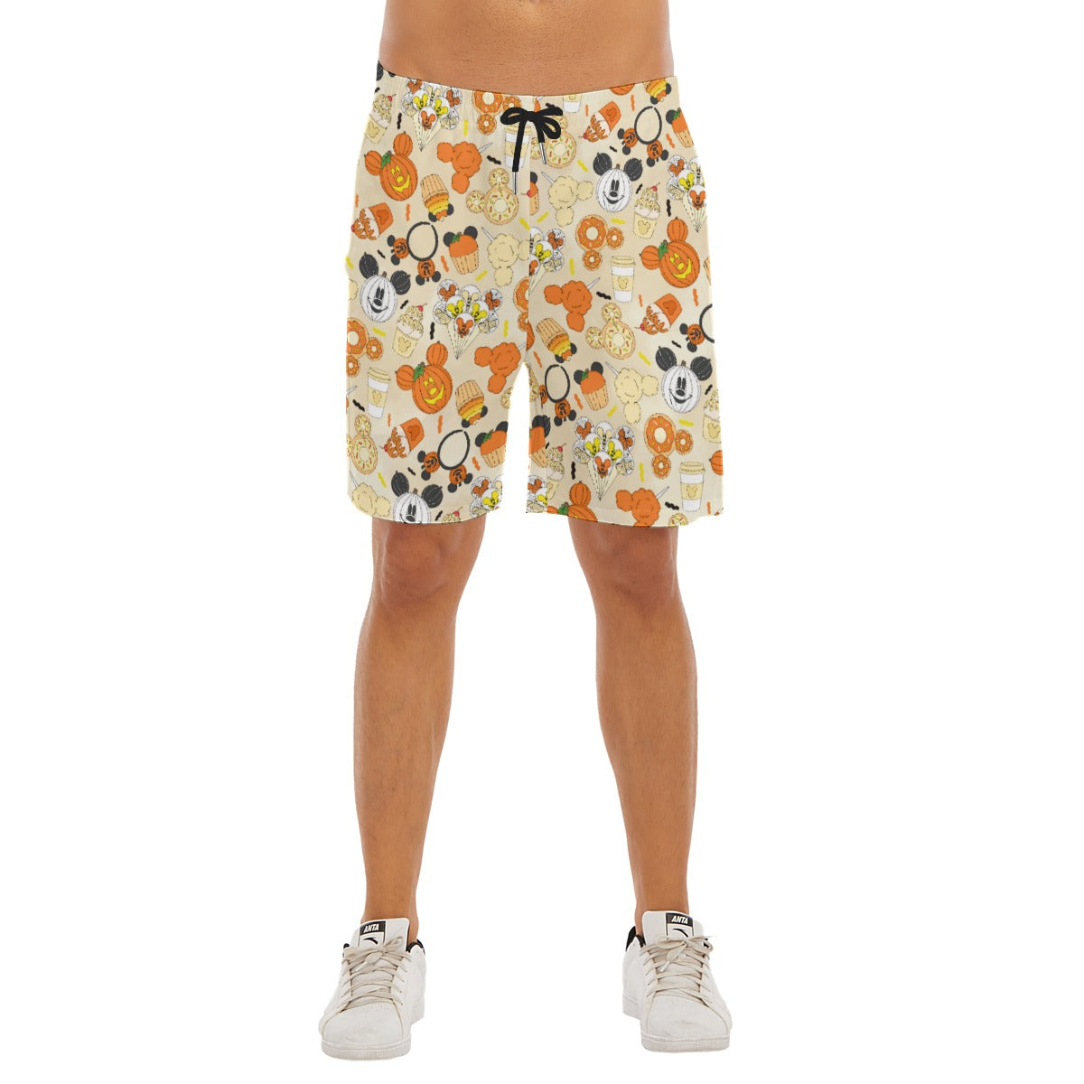 Disney Halloween Snacks - Men’s Pocket Beach Shorts