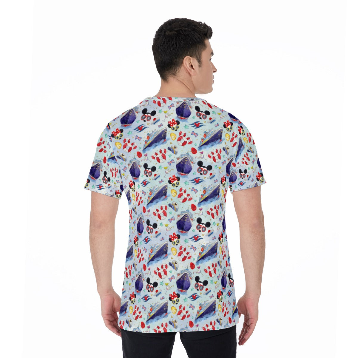 DCL Cruise Style Adventure - Men's Short Sleeve T-Shirt