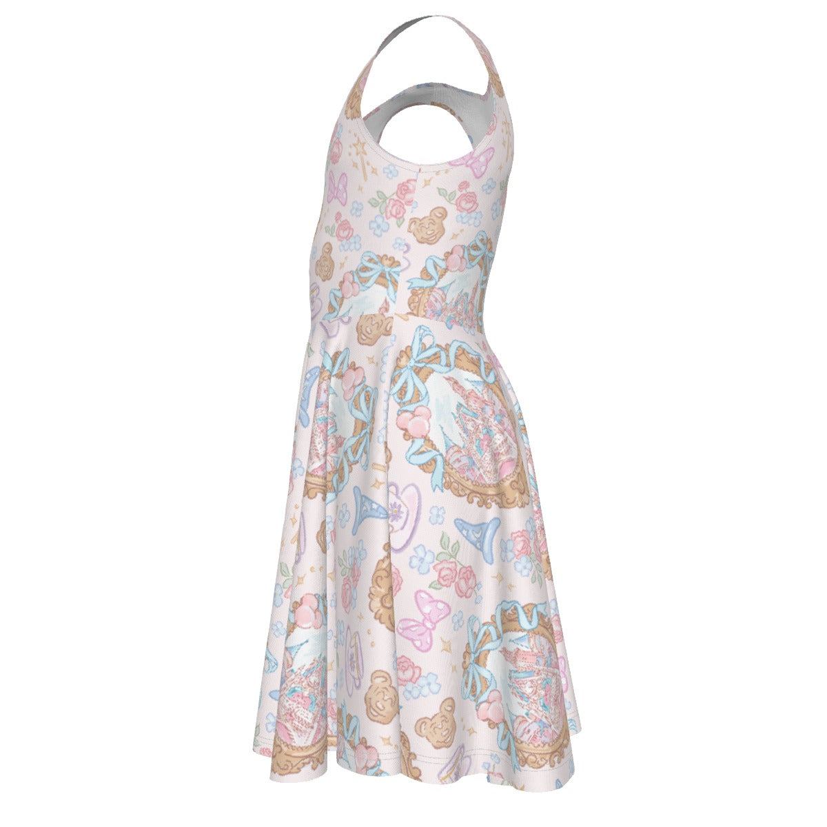 Coquette Park Daydream - Kid's Sleeveless Skater Dress
