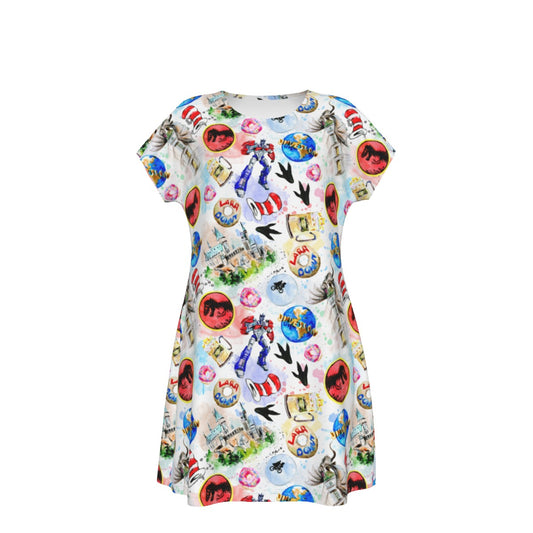 A Universal Adventure - Women's T-Shirt Dress