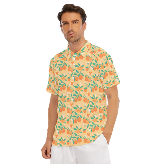 Hidden Citrus Delight - Men's Polo Shirt